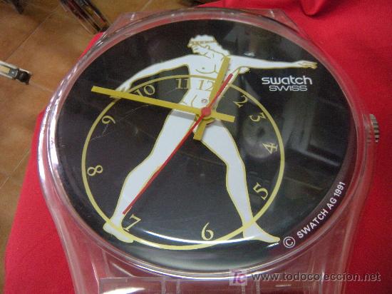 Relojes - Swatch: RELOJ PARED SWATCH VINTAGE - Foto 5