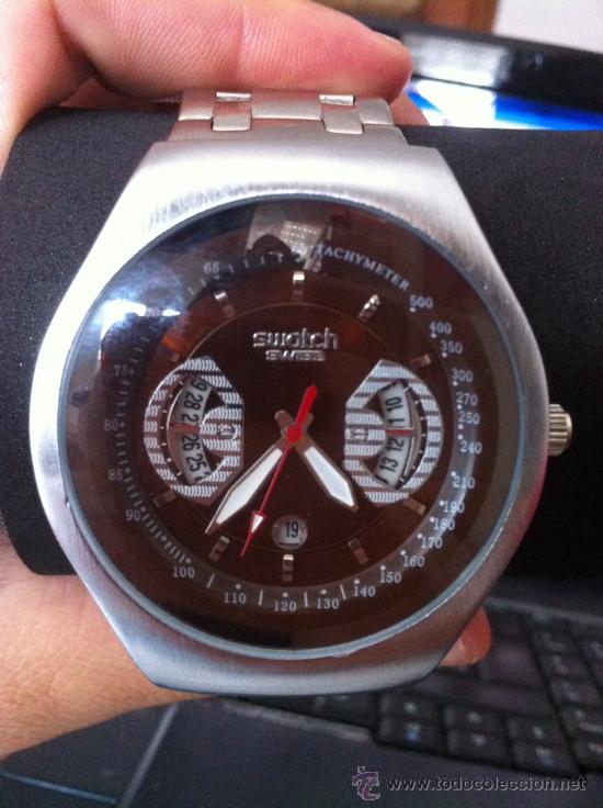 Precioso reloj de hombre swatch irony agente 00 - Vendu en vente directe -  30960717