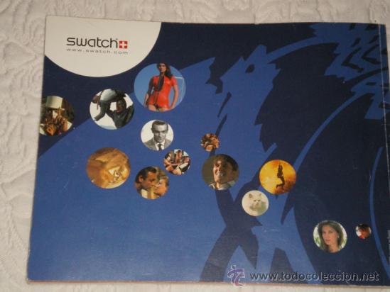 Relojes - Swatch: CATALOGO DE LOS RELOJES DE LAS PELICULAS DE JAMES BOND 007 - Foto 4