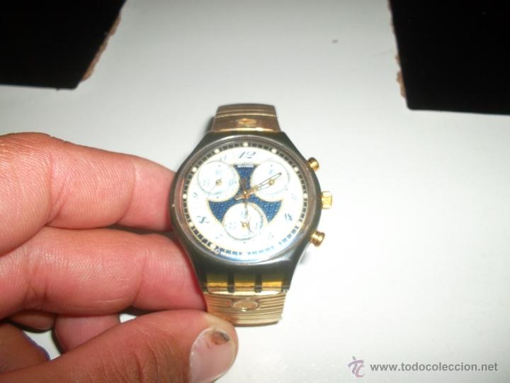Relojes - Swatch: reloj tri compas muy bonito - Foto 1