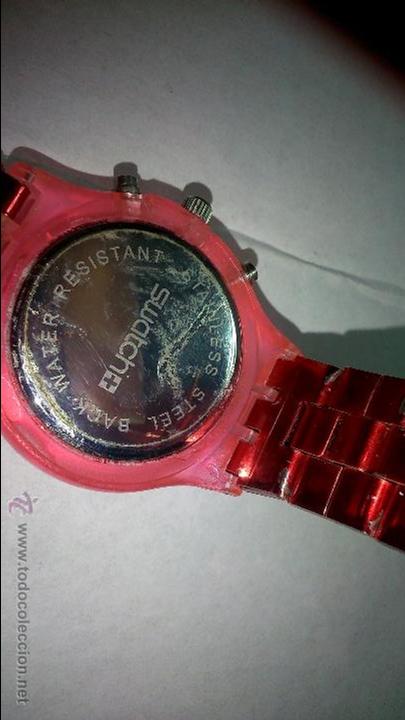 Relojes - Swatch: bonito reloj swatch. color rojo - Foto 4
