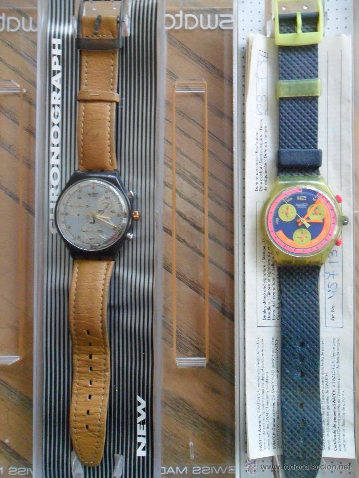 Pareja de los chronos de swatch de la primera é - Sold through Direct Sale  - 51577621