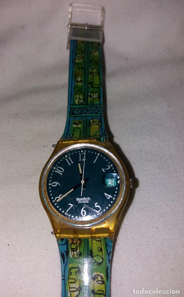 Relojes - Swatch: RELOJ USADO DEL A&Ntilde;O 1999. - Foto 2