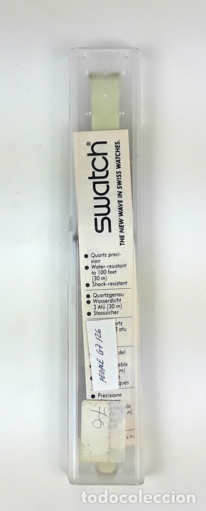 Relojes - Swatch: RELOJ SWATCH. ONE HUNDRED MILLION. PEOPLE G7 126. SUIZA. 1992. - Foto 3 - 128450339