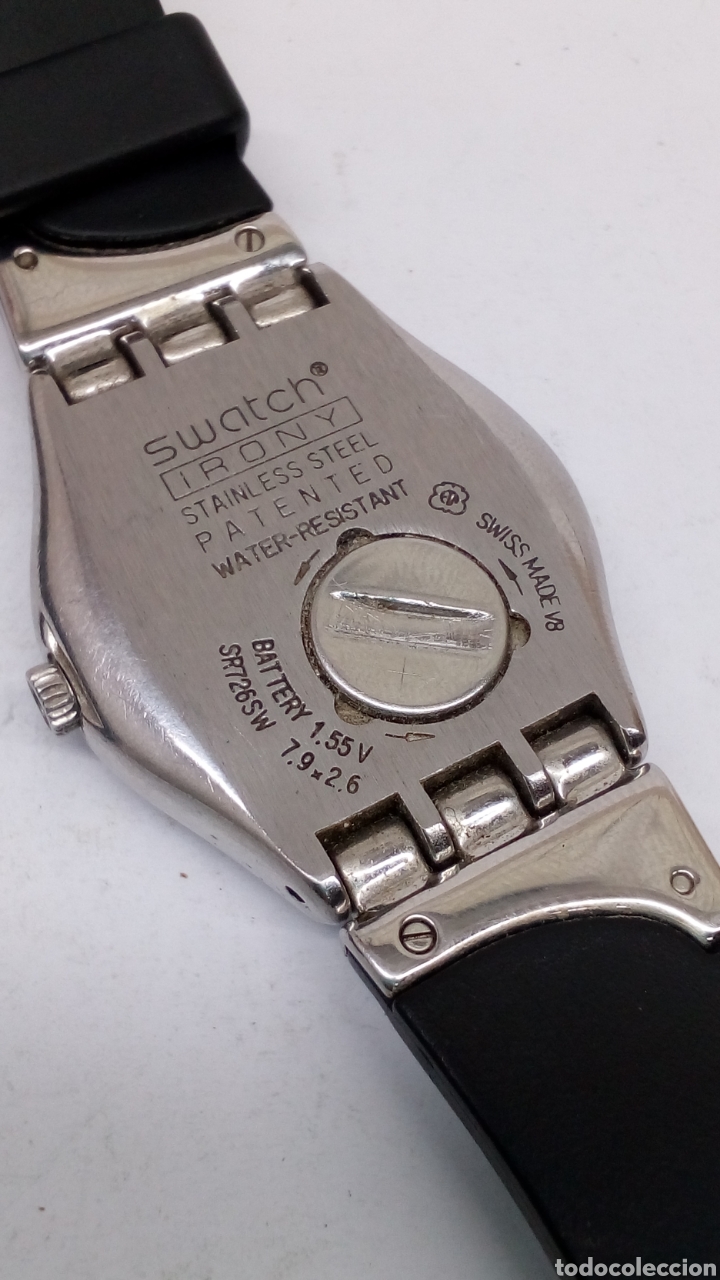 Swatch irony shop stainless steel sr726sw