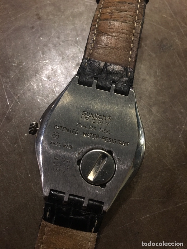 inercia Cuidado beneficioso reloj swatch irony correa original - Compra venta en todocoleccion