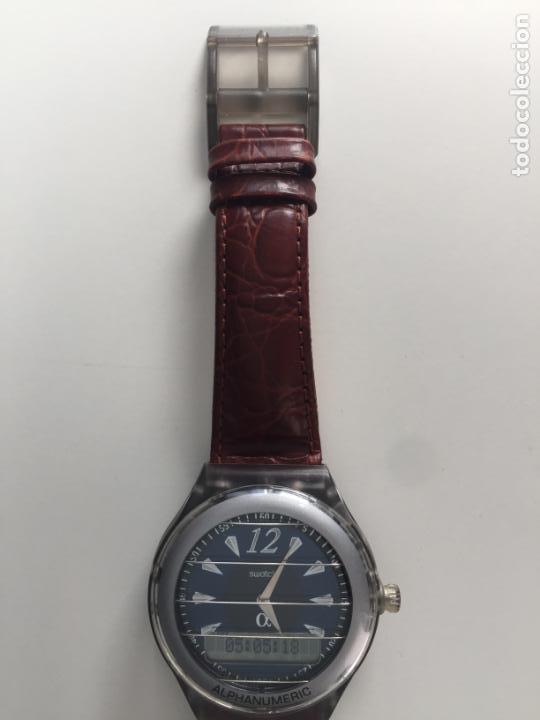 Relojes - Swatch: SWATCH THE BEEP ALPHANUMERIC , RELOJ EN CAJA , INSTRUCCIONES , COMPLETO - Foto 3 - 163925018