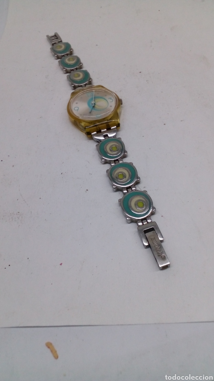 Relojes - Swatch: Reloj Swatch con cadena esmaltada - Foto 3