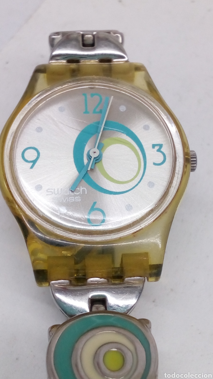Relojes - Swatch: Reloj Swatch con cadena esmaltada - Foto 1