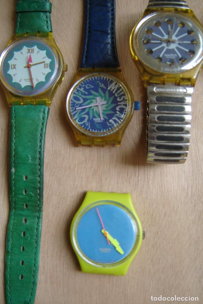 Relojes - Swatch: Lote de Seis (6) Relojes Swatch - Foto 4