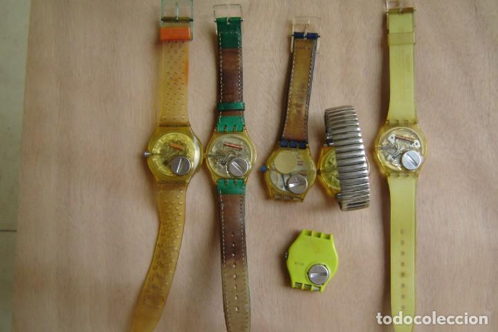Relojes - Swatch: Lote de Seis (6) Relojes Swatch - Foto 8