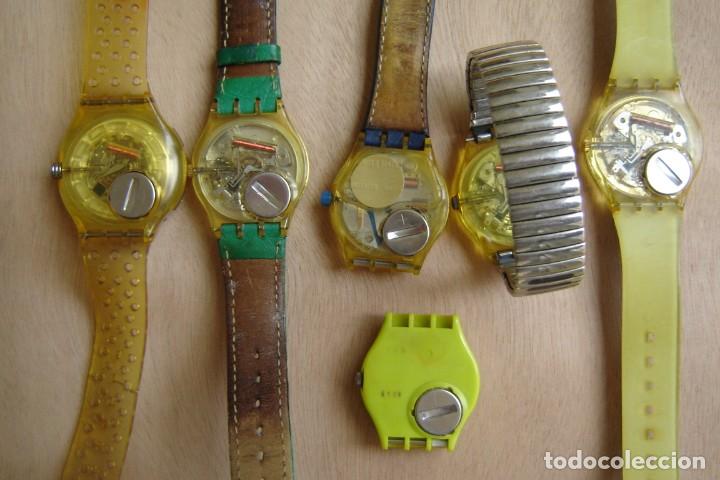 Relojes - Swatch: Lote de Seis (6) Relojes Swatch - Foto 9