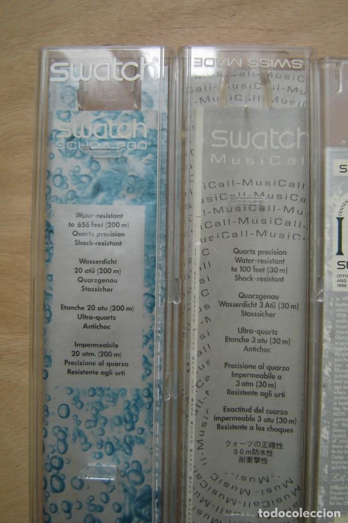 Relojes - Swatch: Lote de Seis (6) Relojes Swatch - Foto 11