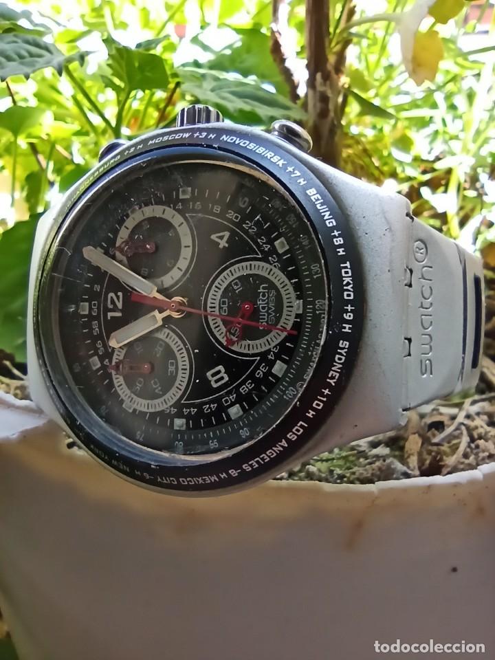Swatch watch irony aluminium, 4 jewels Swiss made, water resistant |  #1539302964