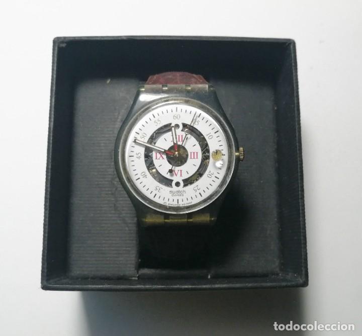 lote 4 relojes swatch de hombre + caja original - Compra venta en  todocoleccion