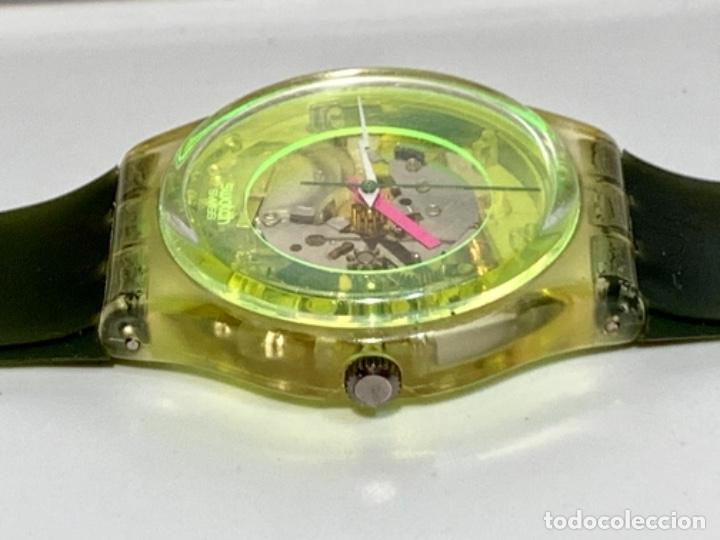 swatch techno sphere green gk 101. vintage 1985 - Acheter Montres Swatch  dans todocoleccion - 276704833