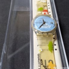 Relojes - Swatch: RELOJ DE PULSERA SWATCH FABRICADO EN SUIZA REFERENCIA GK 420 DIBUJOS - FUNCIONA, CON FECHA. Lote 330162783