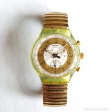 Relojes - Swatch: RELOJ SWATCH GOLDEN GLOBE. NO FUNCIONA. Lote 344802438