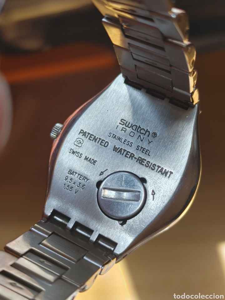 Relojes - Swatch: SVVATCH IRONY. Con esfera amarilla - Foto 3