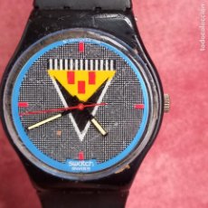 Relojes - Swatch: SWATCH WATCH LANCELOT GB110 1986