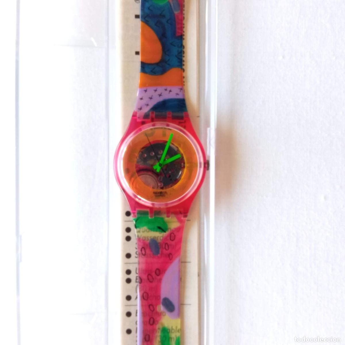 Relojes - Swatch: Reloj Swatch Mango Dream 1989 - Foto 2