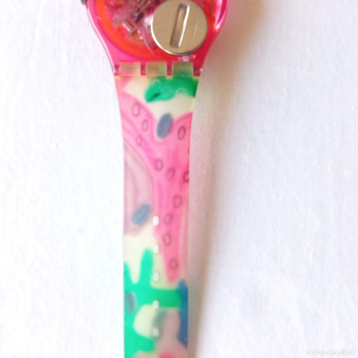 Relojes - Swatch: Reloj Swatch Mango Dream 1989 - Foto 9