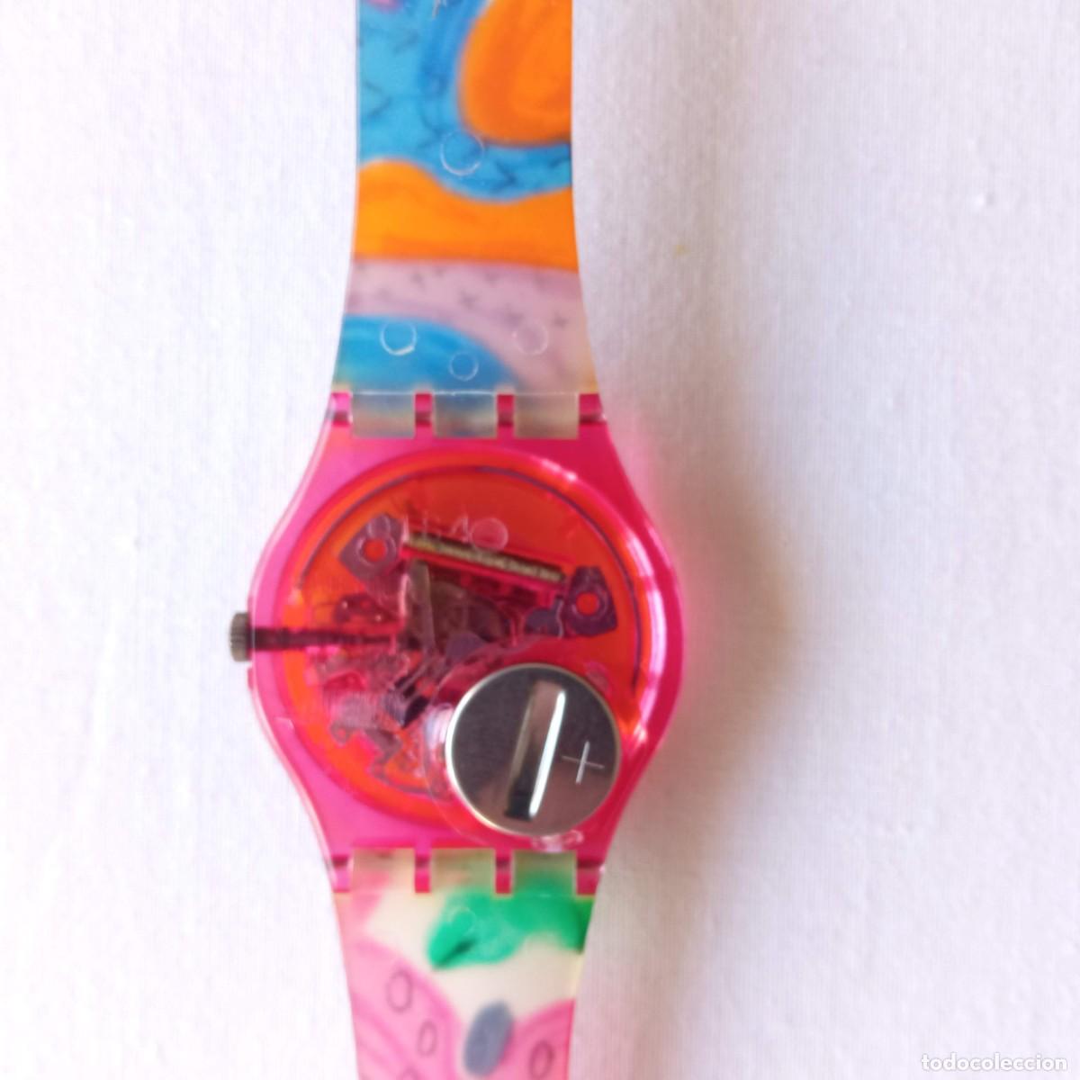 Relojes - Swatch: Reloj Swatch Mango Dream 1989 - Foto 11