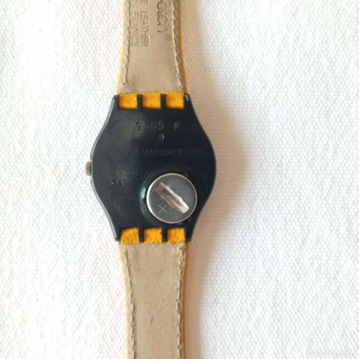 Relojes - Swatch: Reloj Swatch Skeleton 1989 raro - Foto 4