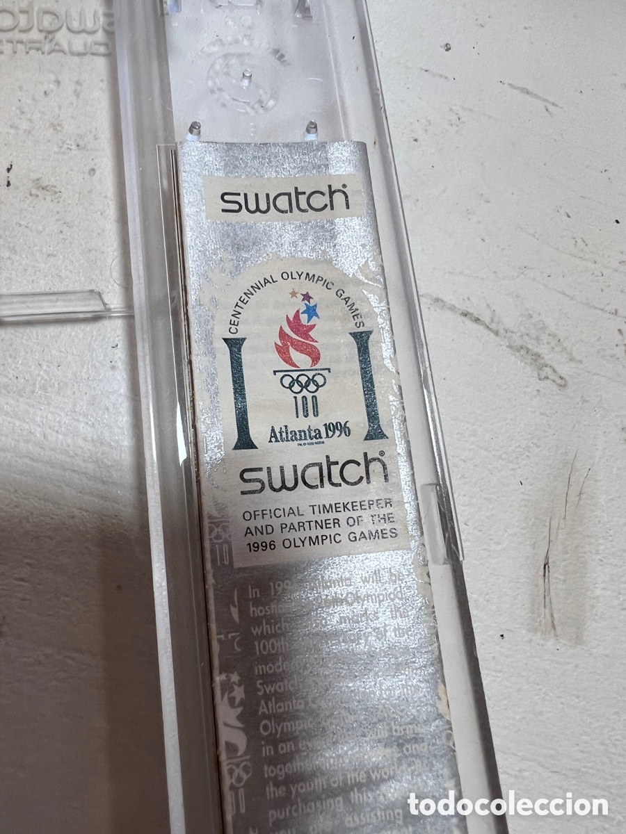 Relojes - Swatch: SWATCH ATLANTA 1996 SIN ABRIR - Foto 3