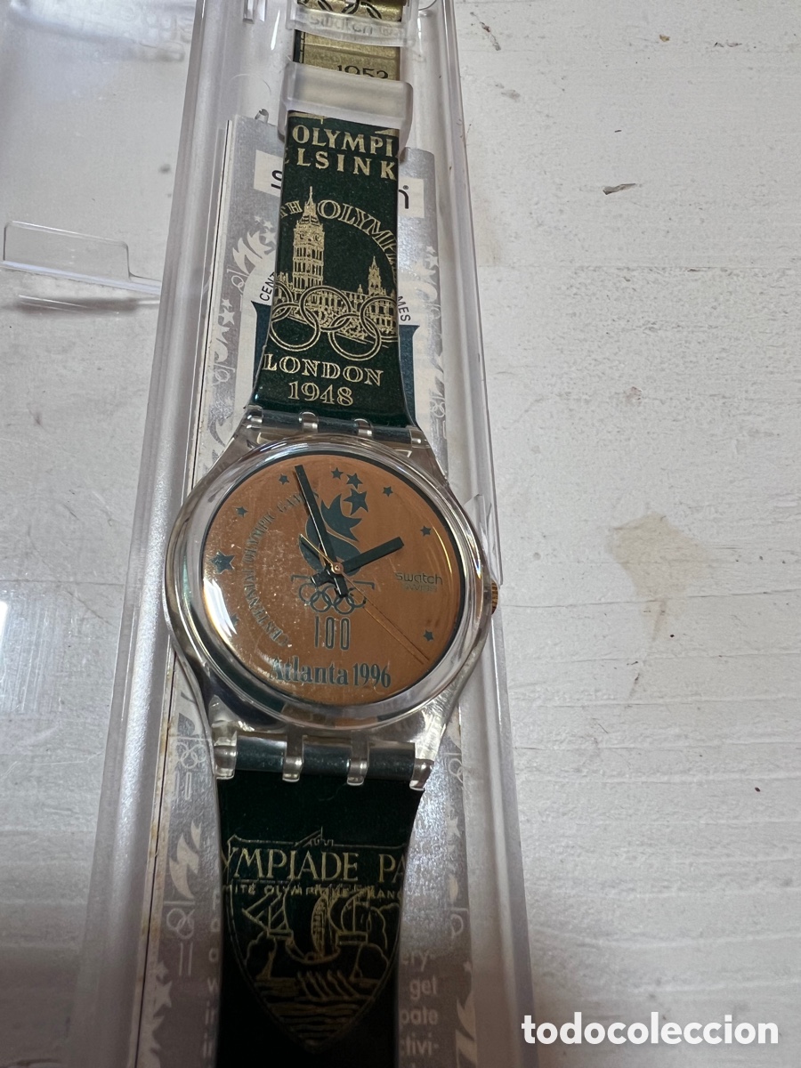 Relojes - Swatch: SWATCH ATLANTA 1996 SIN ABRIR - Foto 4
