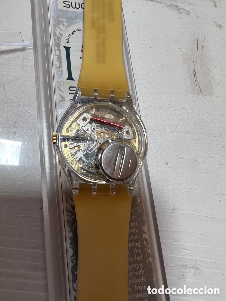 Relojes - Swatch: SWATCH ATLANTA 1996 SIN ABRIR - Foto 5