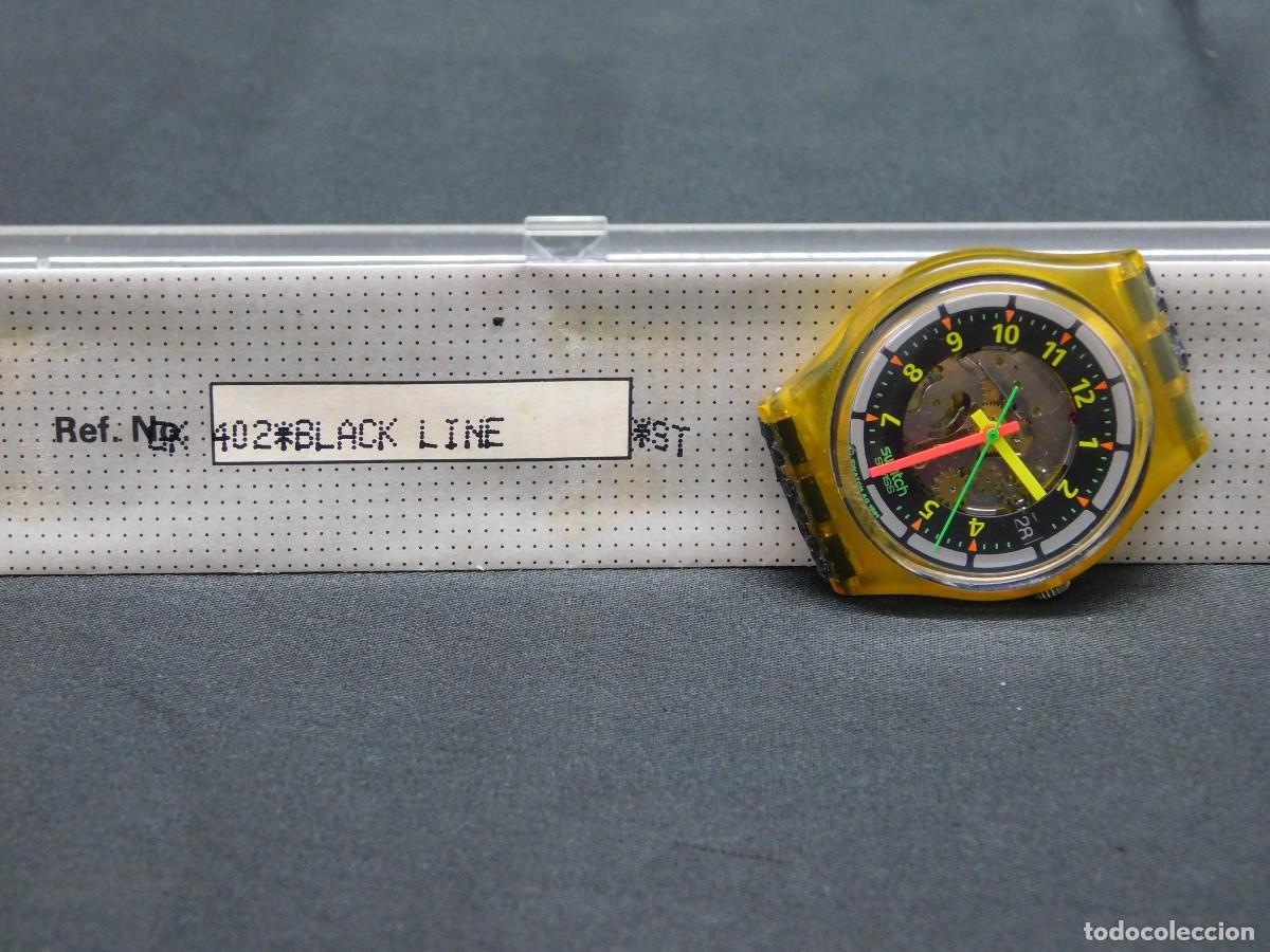 Relojes - Swatch: RELOJ PULSERA - SWATCH BLACK LINE - Foto 3