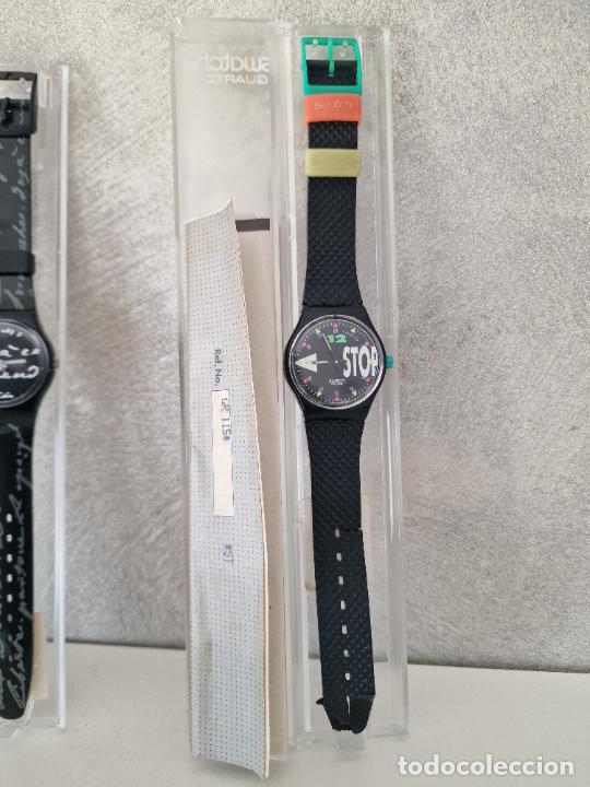 Relojes - Swatch: DOS RELOJES SWATCH A&Ntilde;OS 90 - Foto 5