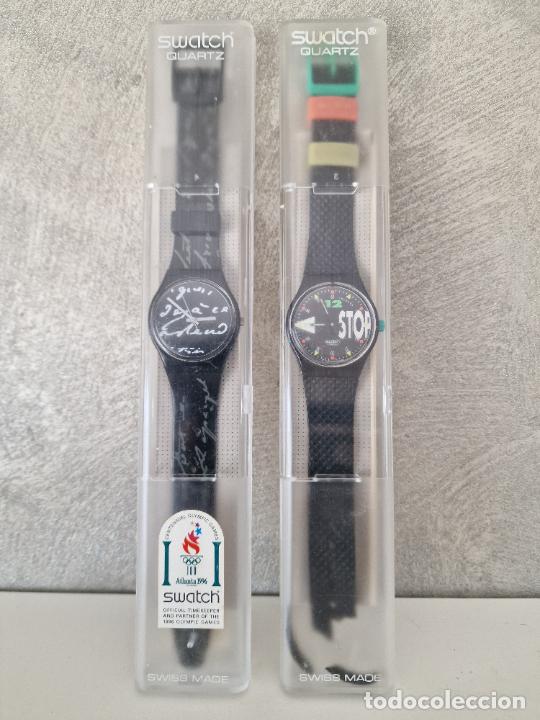 Relojes - Swatch: DOS RELOJES SWATCH A&Ntilde;OS 90 - Foto 18