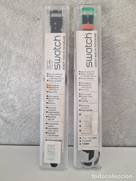 Relojes - Swatch: DOS RELOJES SWATCH A&Ntilde;OS 90 - Foto 21