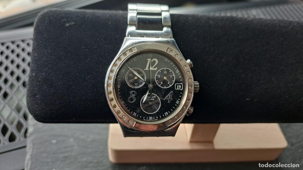 reloj swatch irony acero de mujer con piedras - Compra venta en  todocoleccion