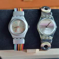 Relojes - Swatch: LOTE 2 RELOJES SWATCH AG 2003 Y AG 2004