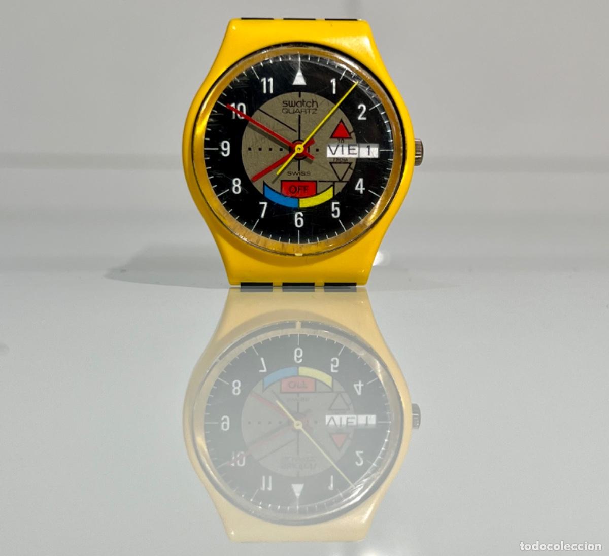 swatch yamaha racer gj 700. vintage 1985. estuc - Acheter Montres 
