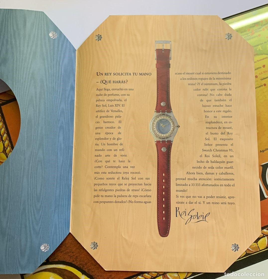 Relojes - Swatch: Swatch Roi Soleil - rey sol - edicion limitada - 1993 - Foto 7