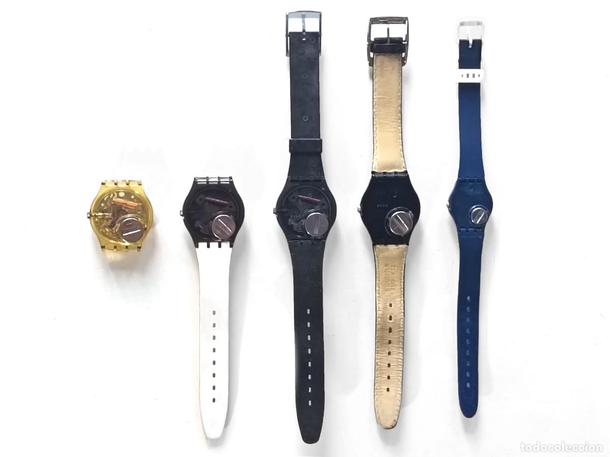 Relojes - Swatch: Lote de 5 relojes Swatch - funcionan - Foto 8