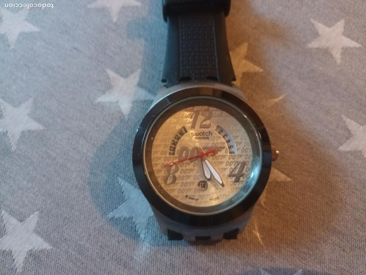 Relojes - Swatch: RELO SWATCH MODELO JAMES BOND 007 - Foto 2