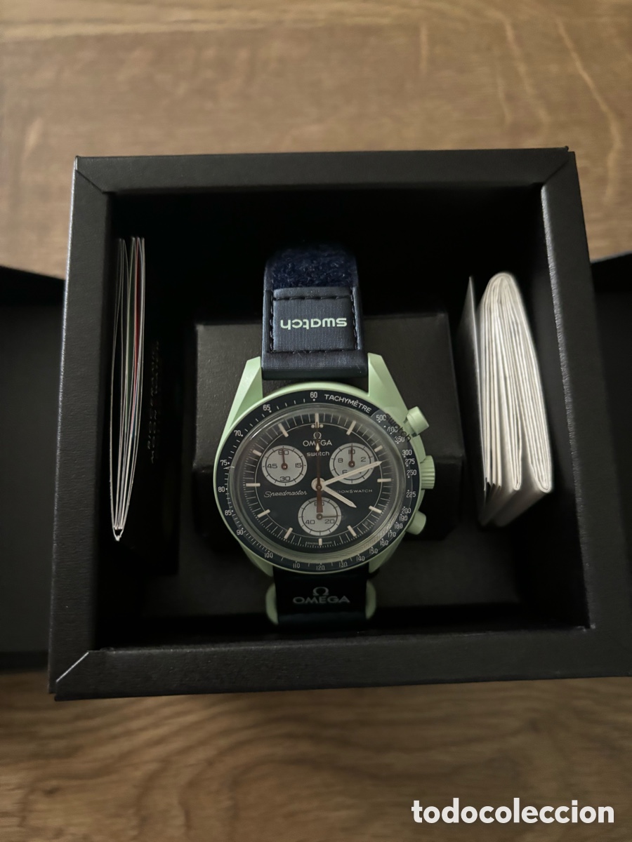 Relojes - Swatch: Reloj Moonswatch Earth - Foto 2