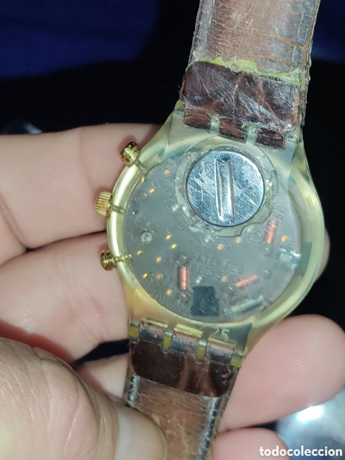 Relojes - Swatch: Reloj cron&oacute;metro Swatch.A&ntilde;o 94. - Foto 4