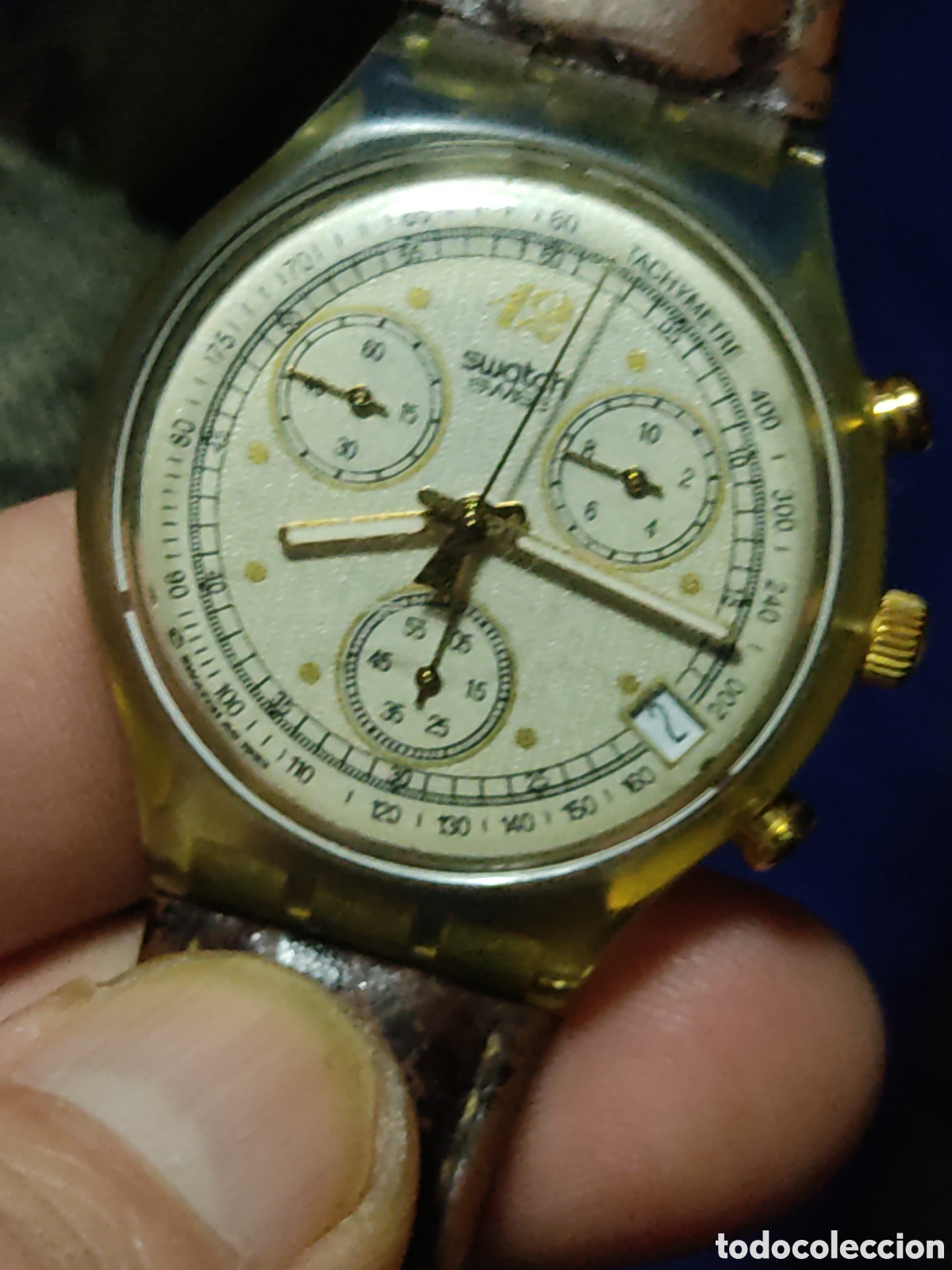 Relojes - Swatch: Reloj cron&oacute;metro Swatch.A&ntilde;o 94. - Foto 7