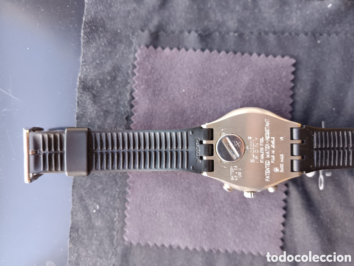 Relojes - Swatch: Swatch irony Battlenigth cron&oacute;grafo. - Foto 3