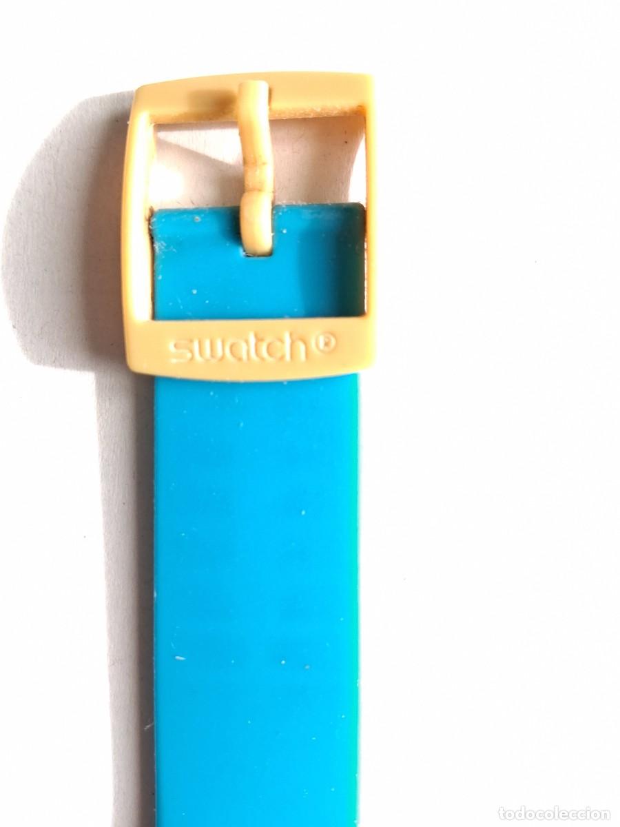 Relojes - Swatch: Reloj Swatch cron&oacute;grafo con correa de silicona - Foto 5