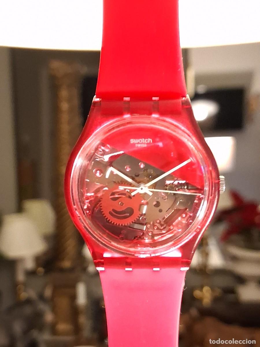 Relojes - Swatch: Reloj Swatch gent rojo y rosa - Foto 1