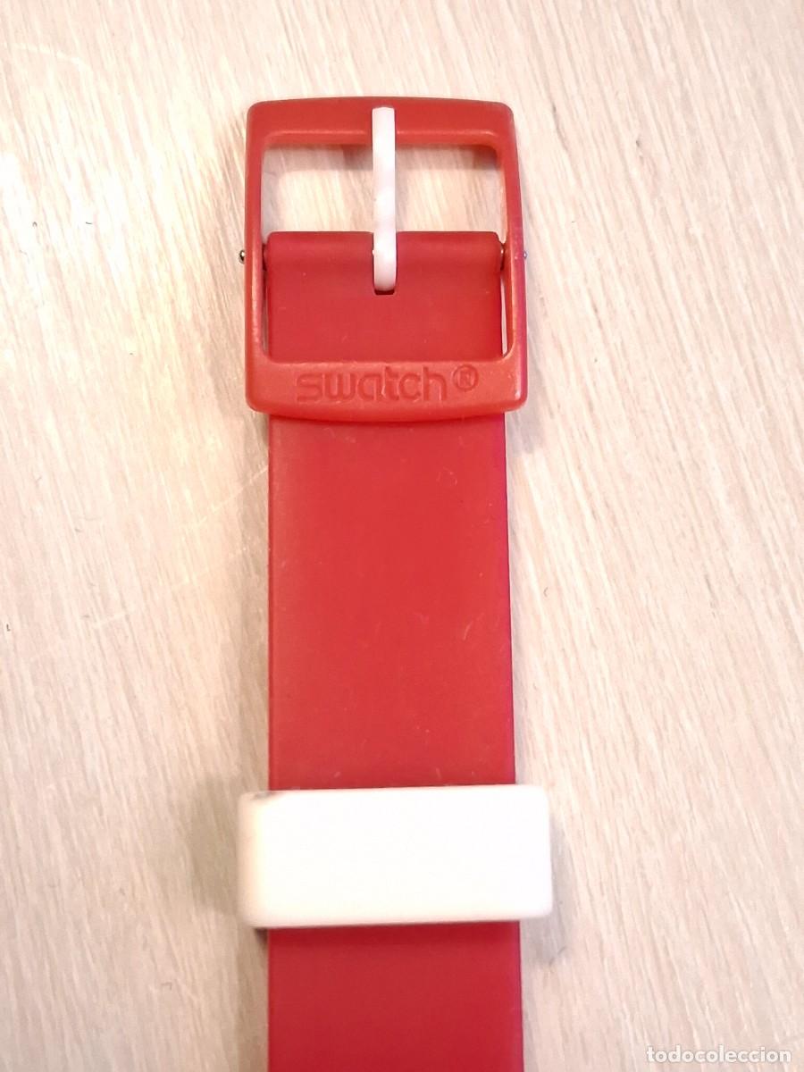 Relojes - Swatch: Reloj Swatch gent rojo y rosa - Foto 4