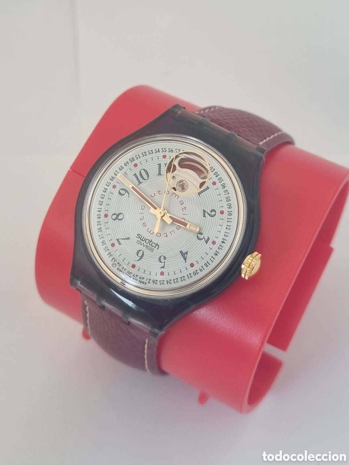 Relojes - Swatch: Reloj Swatch automatico 1993 V8V4A - Foto 4