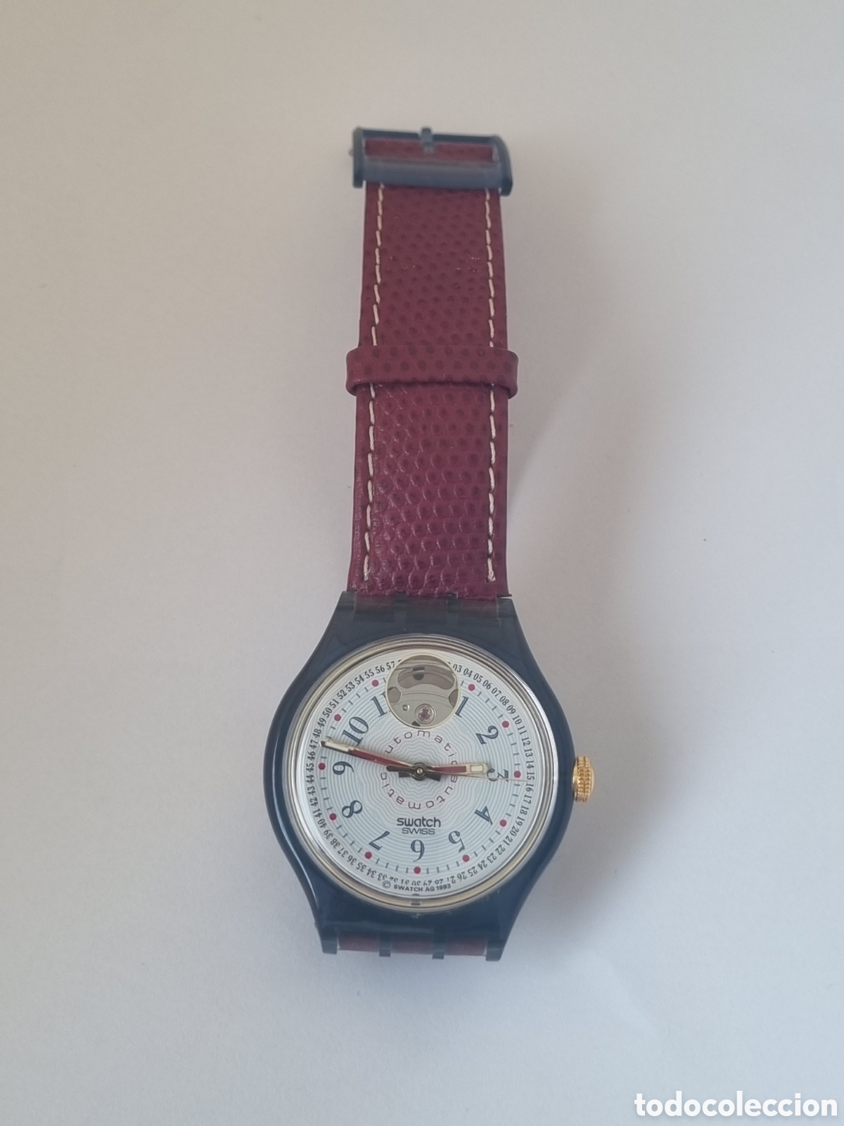 Relojes - Swatch: Reloj Swatch automatico 1993 V8V4A - Foto 7